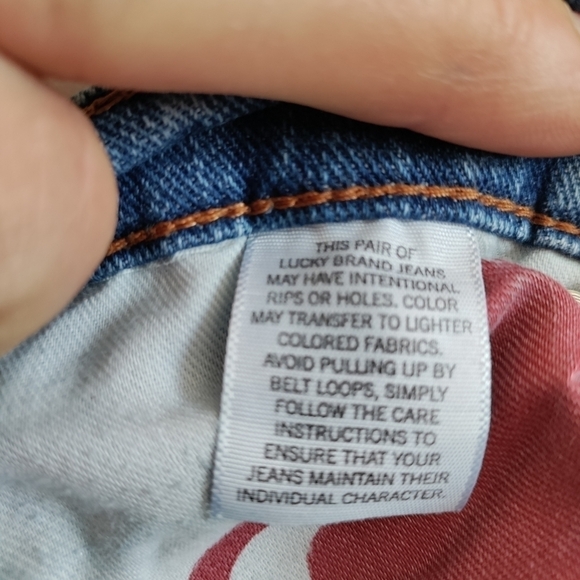 Lucky Brand Jeans Sienna Cigarette Woman 4 jean size 27 - Picture 6 of 7